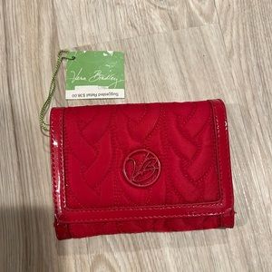 Vera Bradley, all in one scarlet wallet